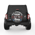 MY FAVORITE PERSON IS IN THE NAVY BLACK TIRE COVER