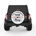 MY FAVORITE PERSON IS IN THE NAVY WHITE TIRE COVER