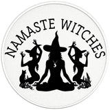 NAMASTE WITCHES PEARL  WHITE CARBON FIBER TIRE COVER