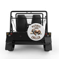 NATURAL BORN CHILLER WHITE TIRE COVER FOR MOKE