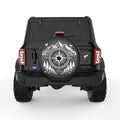 NATURE COMPASS BLACK TIRE COVER
