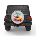 NEBRASKA WHITE TIRE COVER