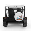NEED BREAK FROM REALITY WHITE TIRE COVER FOR MOKE