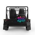 NEON BEACH PLEASE BLACK TIRE COVER FOR MOKE