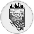 NEVADA COMPILATION WHITE TIRE COVER
