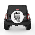 NEVADA COMPILATION WHITE TIRE COVER