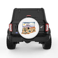 NEVADA WHITE TIRE COVER