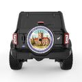 NEW HAMPSHIRE BLACK CARBON FIBER TIRE COVER