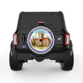 NEW HAMPSHIRE BLACK TIRE COVER