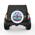 NEW JERSEY WHITE TIRE COVER