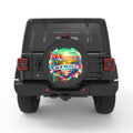 NEW MEXICO PEARL  WHITE CARBON FIBER TIRE COVER