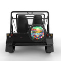NEW MEXICO BLACK CARBON FIBER TIRE COVER FOR MOKE