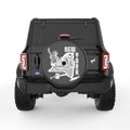NEW YORK COMPILATION BLACK CARBON FIBER TIRE COVER