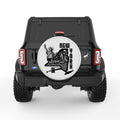 NEW YORK COMPILATION PEARL  WHITE CARBON FIBER TIRE COVER
