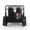 NIGHTMARE BEFORE COFFEE BLACK TIRE COVER FOR MOKE