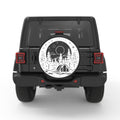 NIGHT SKY CAMPING PEARL  WHITE CARBON FIBER TIRE COVER