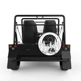 NIGHT SKY CAMPING BLACK TIRE COVER FOR MOKE