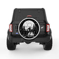 NIGHT SKY CAMPING PEARL  WHITE CARBON FIBER TIRE COVER