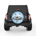 NIGHT WILDERNESS BLACK CARBON FIBER TIRE COVER