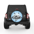 NIGHT WILDERNESS BLACK TIRE COVER
