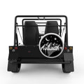 NIGHT WILDERNESS WHITE CARBON FIBER TIRE COVER FOR MOKE