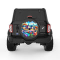 NORTH CAROLINA BLACK TIRE COVER