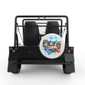 NORTH CAROLINA WHITE TIRE COVER FOR MOKE