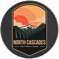 NORTH CASCADES BLACK CARBON FIBER TIRE COVER