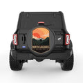 NORTH CASCADES BLACK CARBON FIBER TIRE COVER