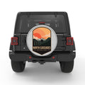 NORTH CASCADES WHITE TIRE COVER