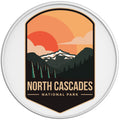 NORTH CASCADES WHITE TIRE COVER
