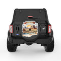 NORTH DAKOTA BLACK TIRE COVER