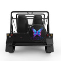 NO STORY SHOULD END TOO SOON BLACK TIRE COVER FOR MOKE
