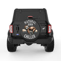 NATURAL BORN CHILLER BLACK TIRE COVER