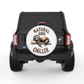 NATURAL BORN CHILLER WHITE TIRE COVER
