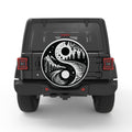 NATURE YING YANG BLACK TIRE COVER