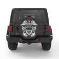 NAVAL CREST PEARL  WHITE CARBON FIBER TIRE COVER