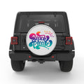 NEON BEACH PLEASE BLACK TIRE COVER