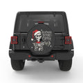 NIGHTMARE BEFORE COFFEE BLACK CARBON FIBER TIRE COVER