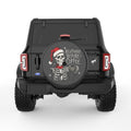 NIGHTMARE BEFORE COFFEE BLACK CARBON FIBER TIRE COVER