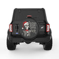 NIGHTMARE BEFORE COFFEE BLACK TIRE COVER