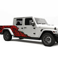 Nightmare Side Graphics Decal For Jeep Gladiator