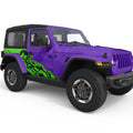 NIGHTMARE SIDE GRAPHICS BODY GRAPHIC DECAL FITS 2005-2017 JEEP WRANGLER 2 DOOR JKU