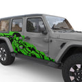 NIGHTMARE SIDE GRAPHICS BODY GRAPHIC DECAL FITS 2005-2017 JEEP WRANGLER 4 DOOR JKU