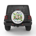 NO NOT TODAY SLOTH BLACK TIRE COVER