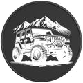 OFFROAD MOUNTAINS PEARL  WHITE CARBON FIBER TIRE COVER