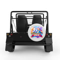 OHIO WHITE TIRE COVER FOR MOKE