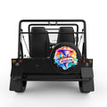 OKLAHOMA BLACK TIRE COVER FOR MOKE