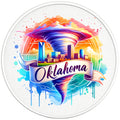 OKLAHOMA BLACK TIRE COVER