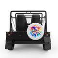 OKLAHOMA WHITE TIRE COVER FOR MOKE